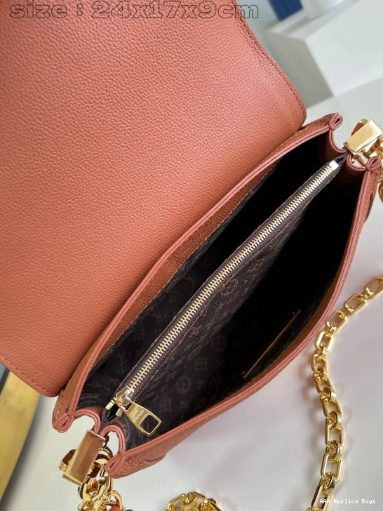 Aaa replica bags VUITTON LOUIS DAUPHINE MM 0717